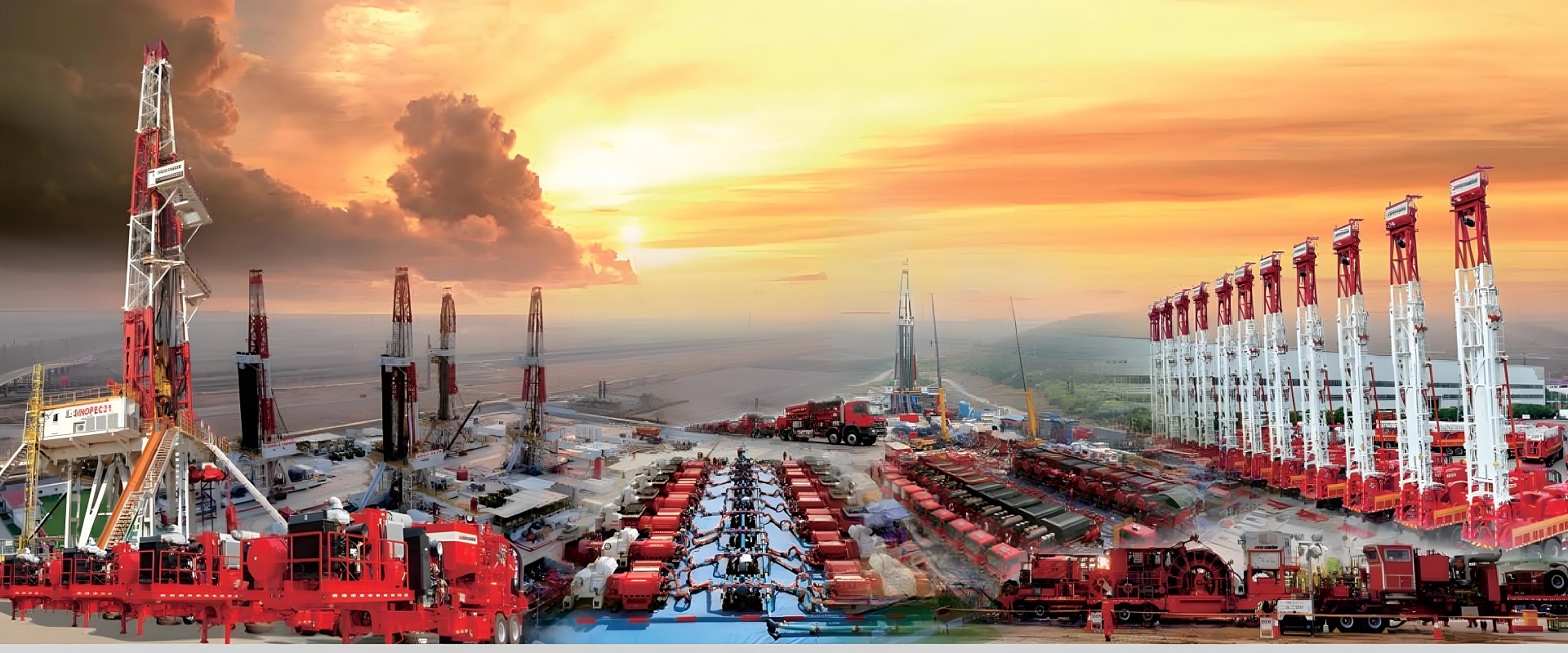 SJ Petroleum Machinery oilfield equipment banner