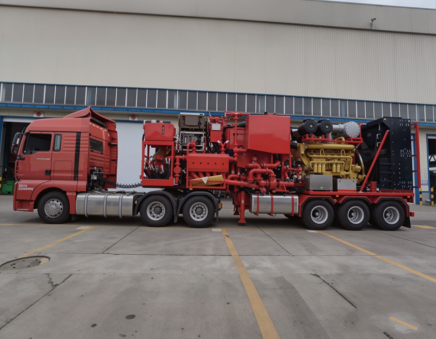 High-Displacement Cementing Equipment field application image