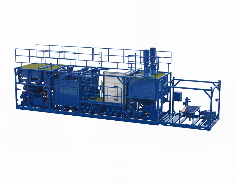CSGS-1200 Electric Fracturing Fluid Mixing Skid