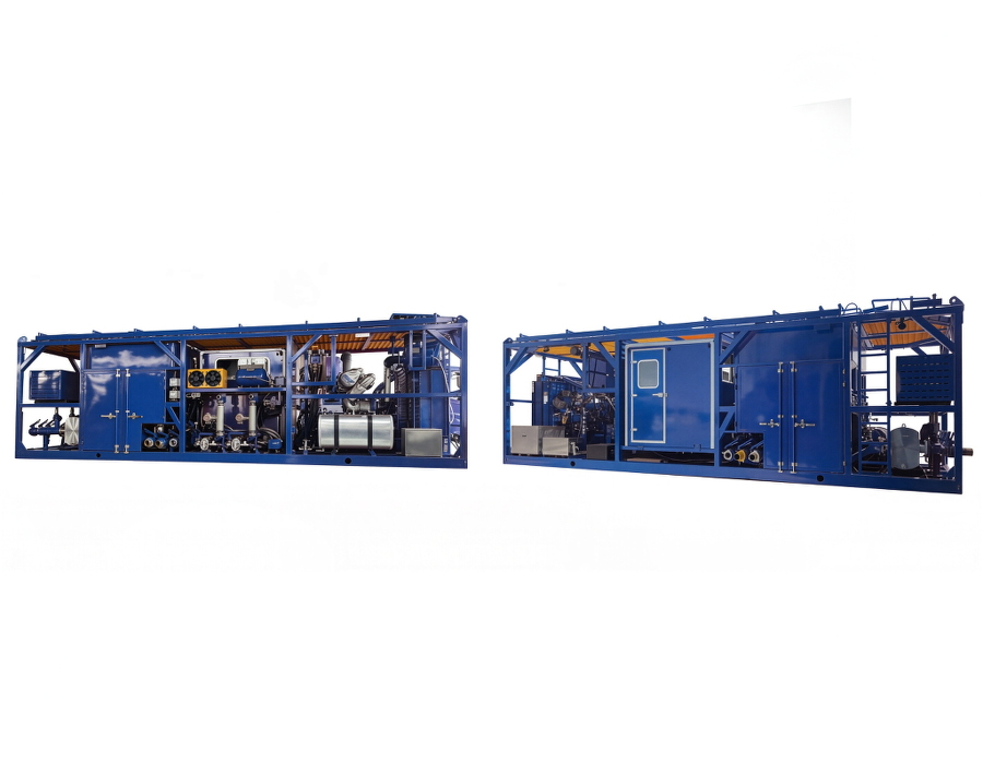 Fracturing Pump Skid field application image