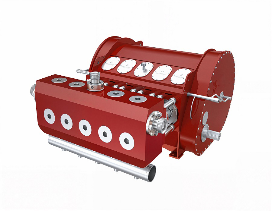 SERVA QPA 2500 Five-Cylinder Plunger Pump