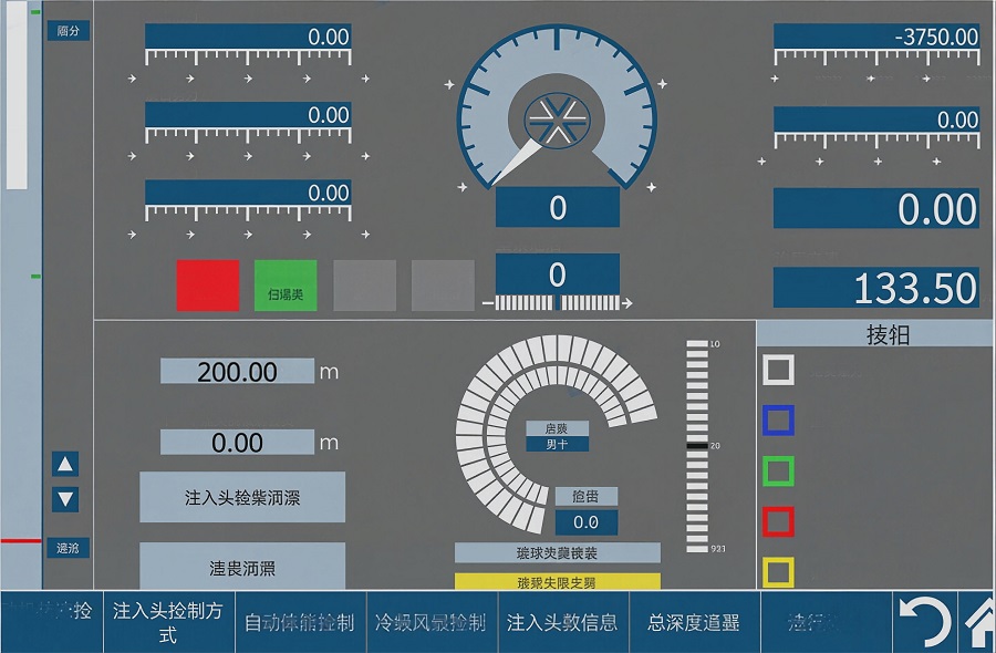 Continuous tubing control system