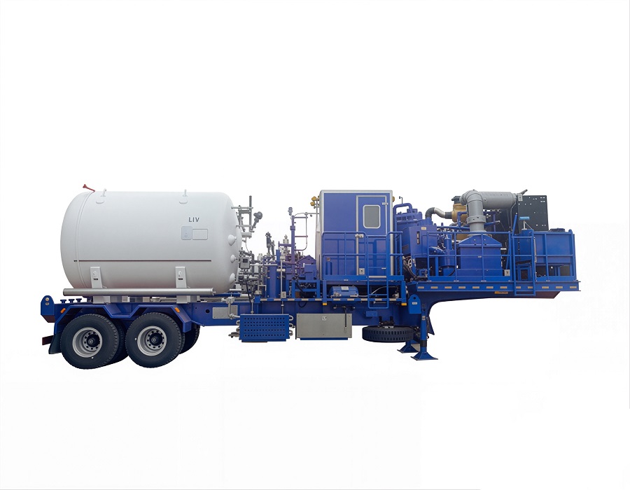 Liquid Nitrogen Pumper Trailer