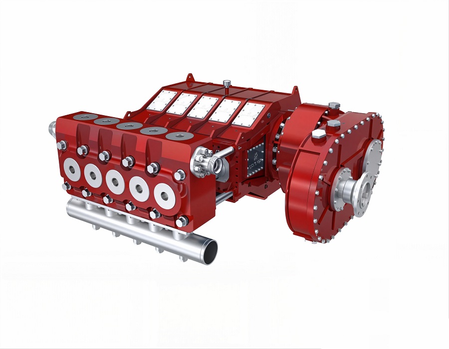 SERVA QPE 1600 Five-cylinder plunger pump
