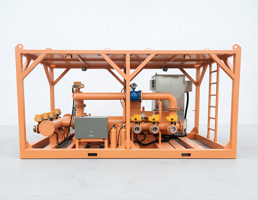 Water pump skid